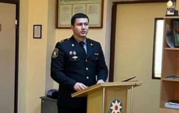 Yevlaxda faciəli şəkildə ölən polis zabiti kimdir?