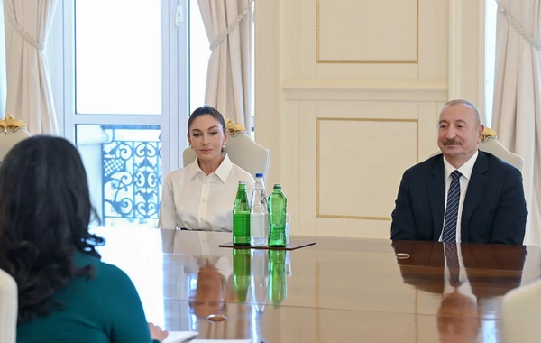 Prezident İlham Əliyev Vyetnamın Vitse-prezidenti ilə görüşüb