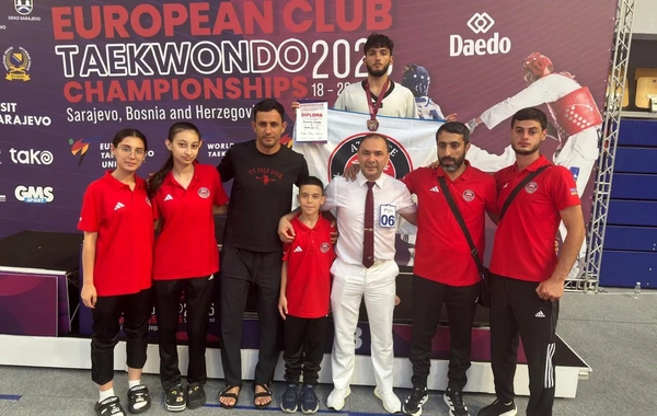 Azərbaycan taekvondoçusu Allahverdi Məmmədov klublararası Avropa çempionatında bürünc medal qazanıb