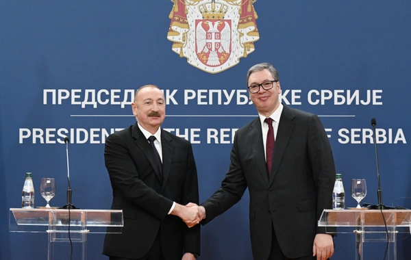 Ильхам Алиев и Александар Вучич выступили с заявлениями для прессы