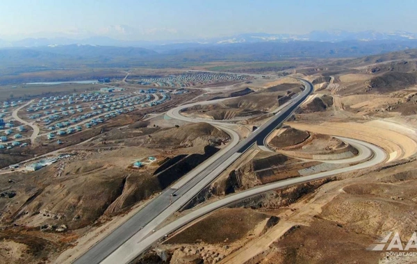 Horadiz–Cəbrayıl–Zəngilan–Ağbənd yolunun tikintisi 95 % icra olunub