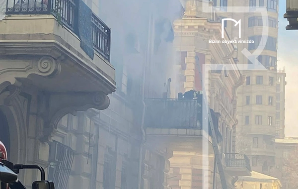 "Torqovı"da GÜCLÜ YANĞIN nəzarət altına alınıb, xəsarət alan var