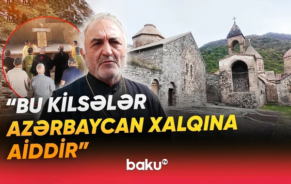 Azərbaycan Alban-Udi İcmasının nümayəndələri Xudavəng Monastırında