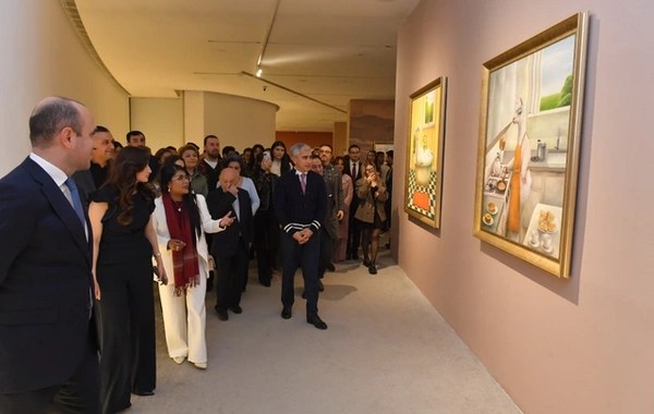 Heydər Əliyev Mərkəzində "And və Qafqaz dağları arasında təxəyyül dünyası" sərgisinin açılışı olub