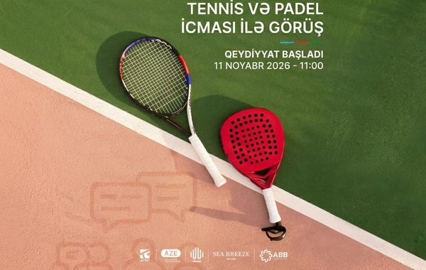 Tennis və padel icması ilə növbəti görüş keçiriləcək