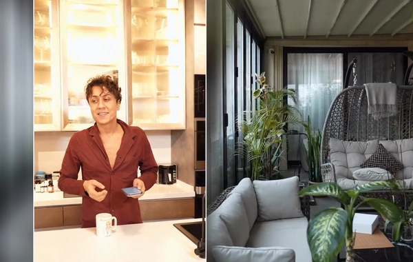 Stilist Anar Ağakişiyev müasir və lüks evinin görüntüləri