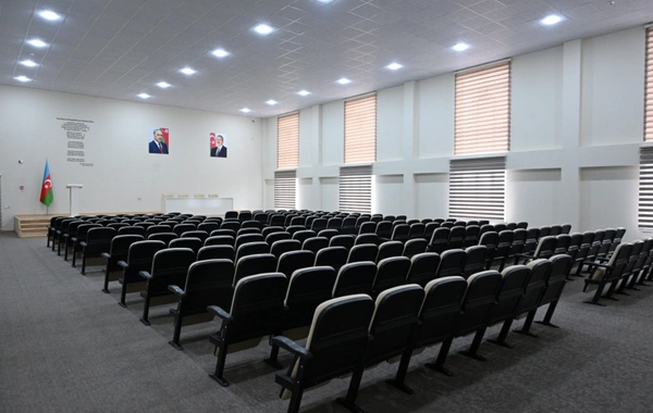 Ucarda Heydər Əliyev Fondunun təşəbbüsü ilə inşa olunan məktəb istifadəyə verilib