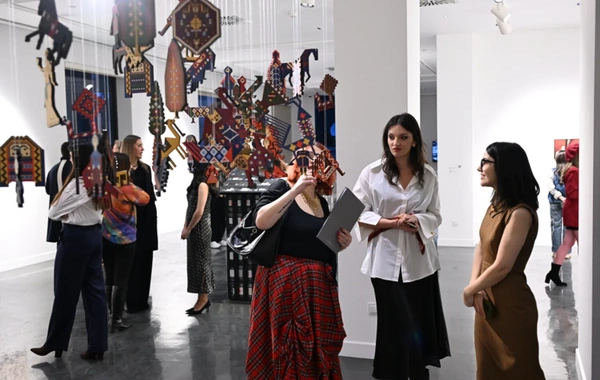 Leyla Aliyeva attended the exhibition "A House with a View of the Landscape"