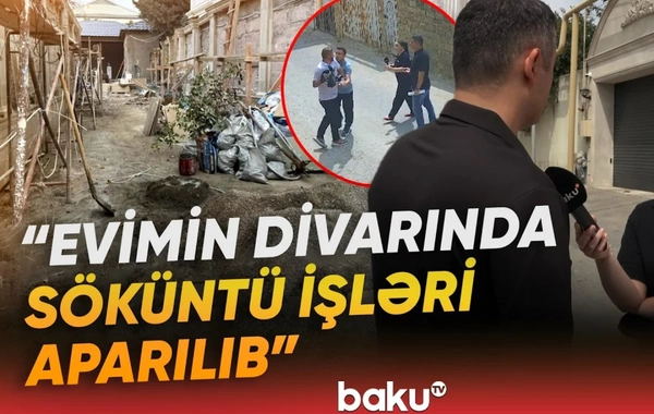Yol zəbt olunub, yoxsa evin sərhədidir?