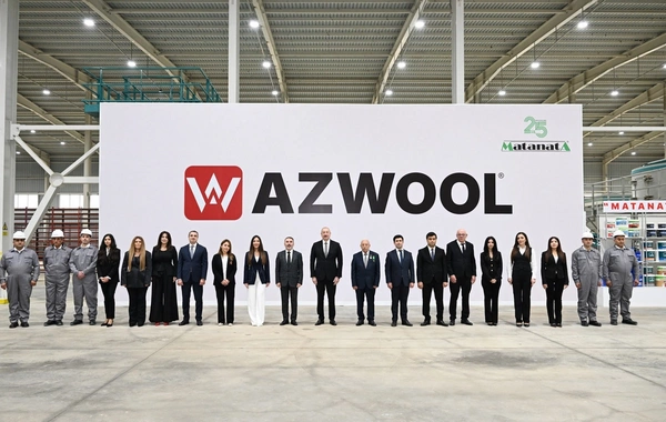 Prezident İlham Əliyev "AZWOOL" mineral daş yunu zavodunun açılışında iştirak edib