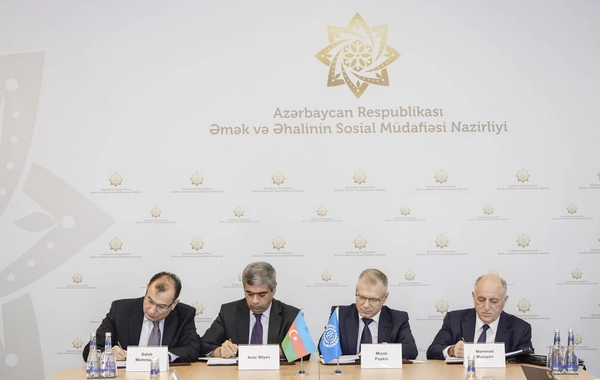 Azərbaycanla BƏT arasında "2025-2029-cu illər üçün  Layiqli Əmək üzrə Ölkə Proqramı" imzalanıb