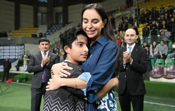 Leyla Əliyevanın təşəbbüsü ilə uşaq evlərinin komandaları arasında növbəti minifutbol turniri təşkil olunub