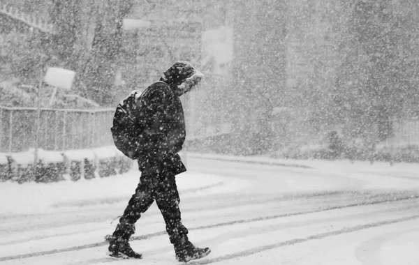 Sabahın havası - Leysan, qar