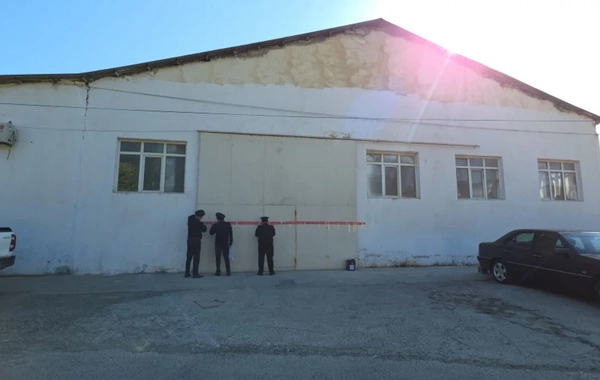 Bakıda mebel sexinin fəaliyyəti dayandırılıb