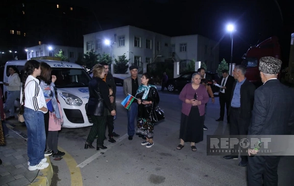 Növbəti köç karvanı Kəlbəcər şəhərinə çatıb