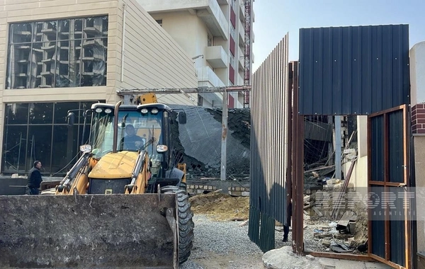 Sumqayıtda qanunsuz tikintinin qarşısı alınıb