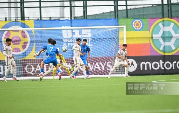Azərbaycan millisi Bakıda təşkil olunan U-15 dünya çempionatında növbəti matçını keçirib