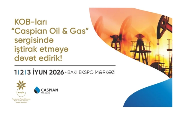 KOBİA Caspian Oil and Gas sərgisində KOB-lar üçün xüsusi stend quracaq