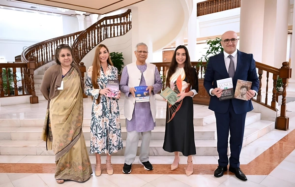 Лейла Алиева и Арзу Алиева встретились с главным советником временного правительства Бангладеш