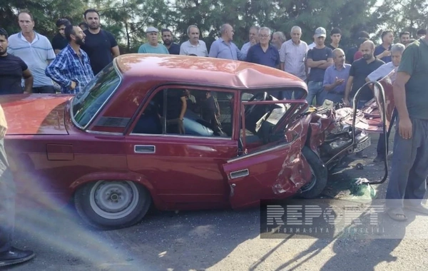 Cəlilabadda zəncirvari qəzada biri azyaşlı olmaqla 3 nəfər yaralanıb