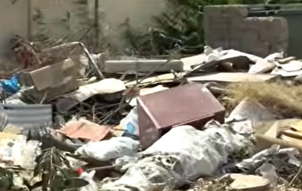 Ramana qalasının yaxınlığındakı tullantılar qaz boruları üçün risk yaradır