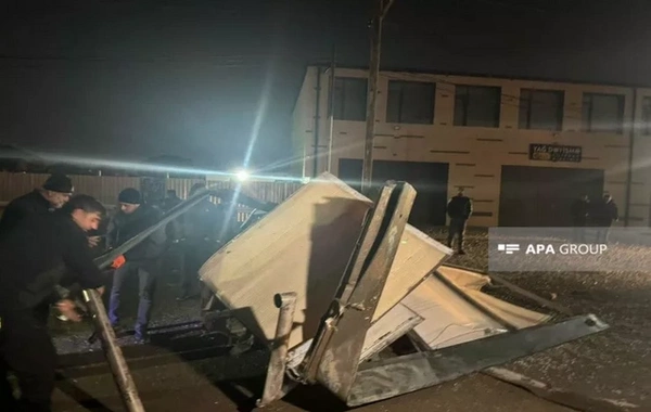 Bakıda zəncirvari qəza, dörd avtomobil toqquşdu