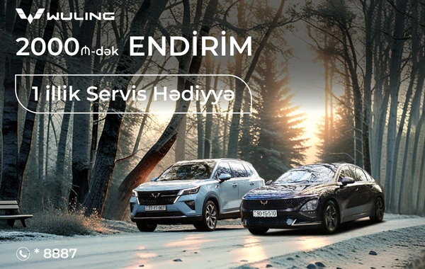 Wuling Azərbaycandan yeni ildə xüsusi kampaniya