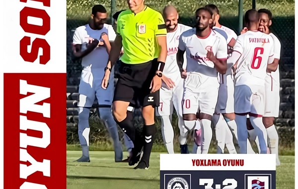 "Araz-Naxçıvan" Türkiyədəki sonuncu yoxlama matçında qələbə qazanıb