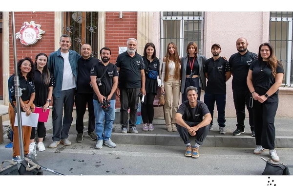 Arzu Əliyeva Vətən müharibəsindən bəhs edən bədii filmin çəkilişləri ilə maraqlanıb - FOTO