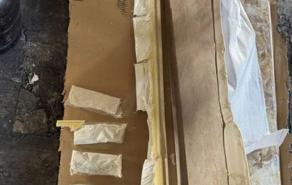 Naxçıvanda xüsusi üsulla gizlədilmiş 39 kiloqramdan artıq heroin aşkarlanıb