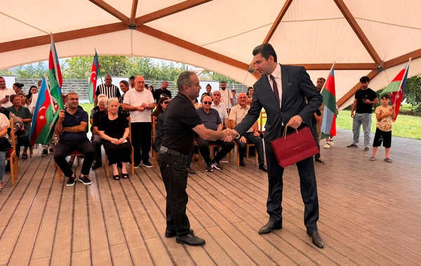Növbəti köç karvanları Xankəndi, Xocalı və Ağdərəyə çatıb, açarlar təqdim edilib