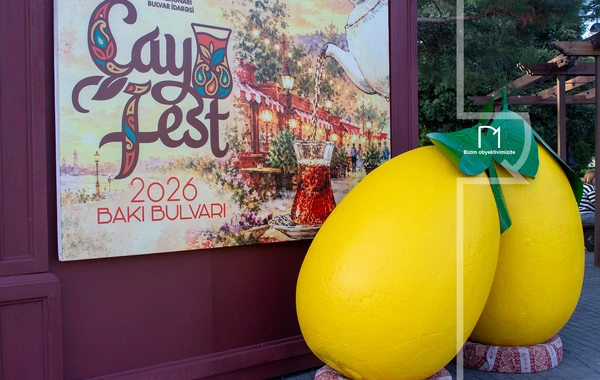 Bakı bulvarında Çay Festivalı keçirilir