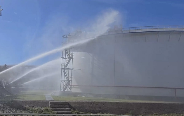 DYMX Neft Emalı Zavodunda yanğın-taktiki təlim keçirib