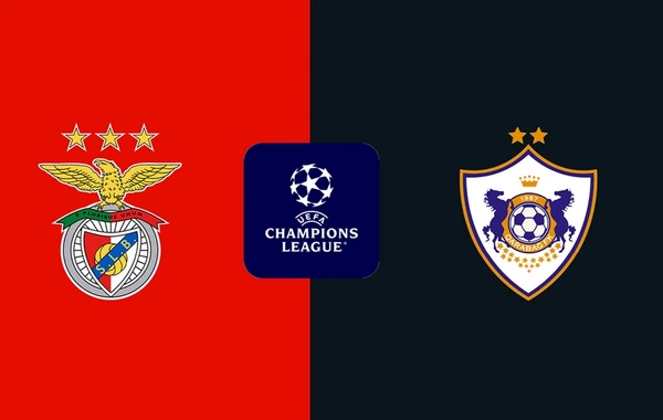 Çempionlar Liqası: "Benfika" və "Qarabağ" komandalarının start heyətləri açıqlanıb