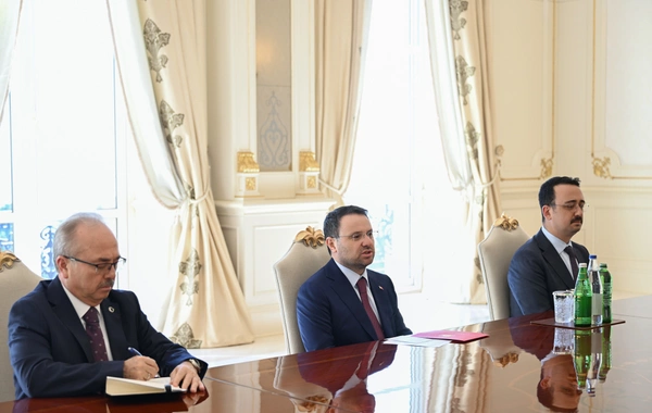 Prezident İlham Əliyev Türkiyənin ədliyyə nazirini qəbul edib