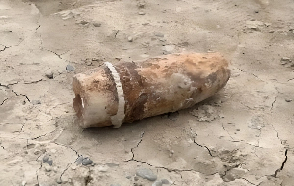 Sumqayıtda partlamamış top mərmisi tapılıb
