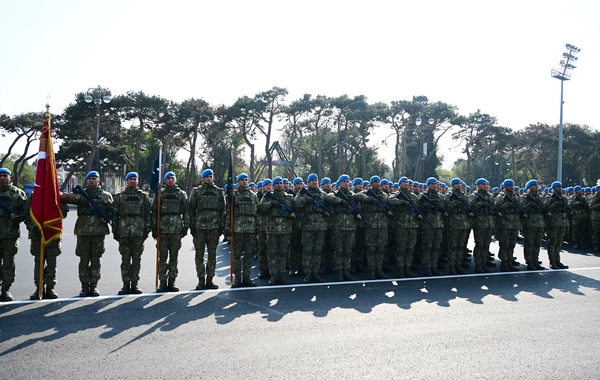 Vətən müharibəsində Qələbənin beşinci ildönümünə həsr olunmuş Hərbi parad keçirilib