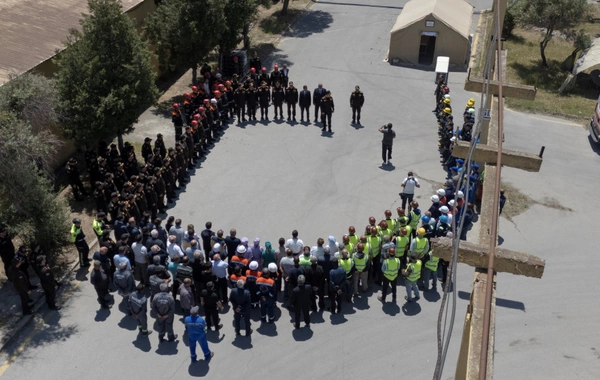 FHN-in Bakı Regional Mərkəzi kompleks mülki müdafiə təlimi təşkil edib