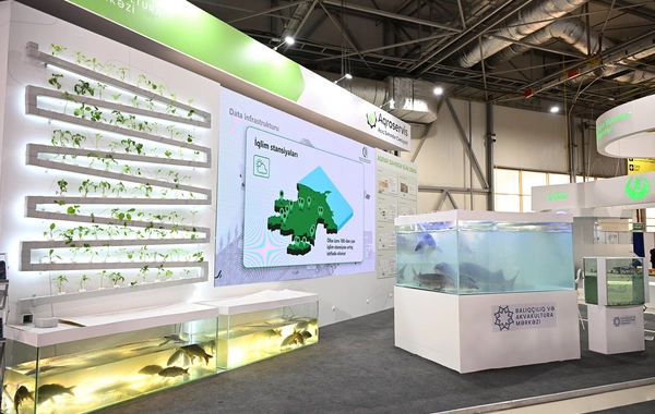 İlham Əliyev 19-cu "Caspian Agro Week" və 31-ci "InterFood Azerbaijan" sərgiləri ilə tanış olub
