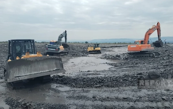 Oğuzdan axan çaylarda sel və daşqınlara qarşı mübarizə tədbirləri görülür