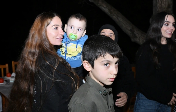 Leyla Əliyeva və Arzu Əliyeva Astarada Pəncəli Teymurovun ailəsini ziyarət ediblər