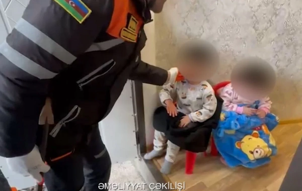 FHN üç yaşlı uşağı xilas etdi - ANBAAN GÖRÜNTÜ