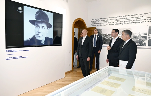 Şuşada "Heydər Əliyev və Qarabağ" sərgisi ilə tanışlıq