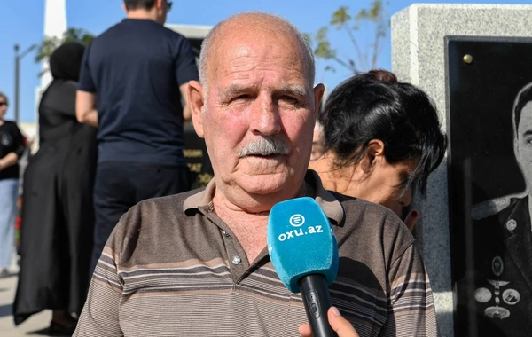 Aydın Nəcəfov: Şəhidlərimiz arzularına çatdılar, torpaqlarımız işğaldan azad edildi