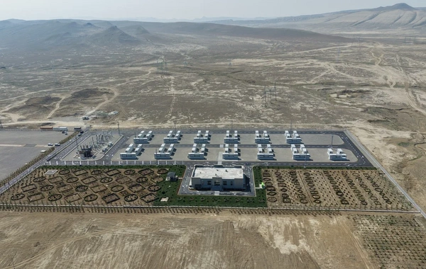 Prezident İlham Əliyev "Abşeron" Batareya Enerji Saxlanc Mərkəzinin açılışında iştirak edib