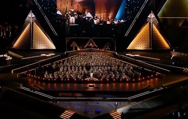 Sahibə Qafarova Böyük Misir Muzeyinin açılış mərasimində iştirak edib