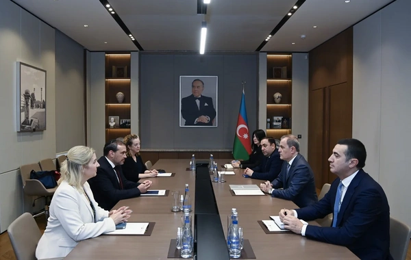 Ceyhun Bayramov Arye Laytstounla Azərbaycan-ABŞ strateji tərəfdaşlığını müzakirə edib