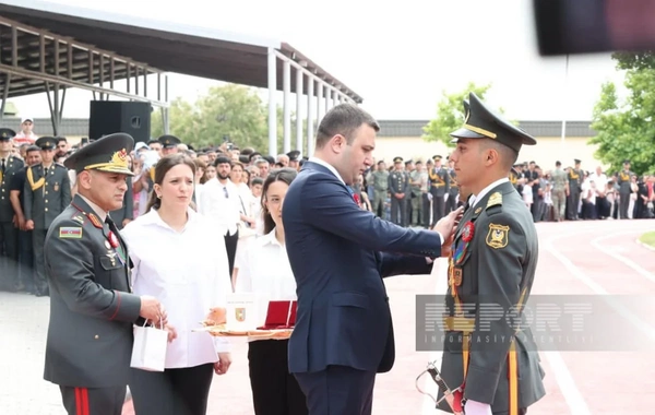Heydər Əliyev adına Hərbi İnstitutda buraxılış mərasimi keçirilib