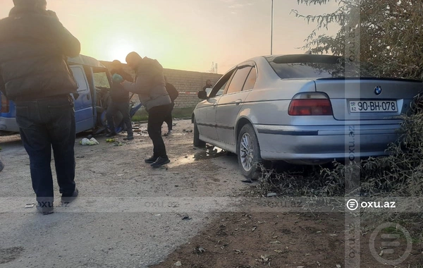 Sumqayıtda BMW yük maşını ilə TOQQUŞDU: Xəsarət alanlar var