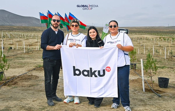 "Global Media Group"un təşəbbüsü ilə növbəti ağacəkmə aksiyası keçirilib